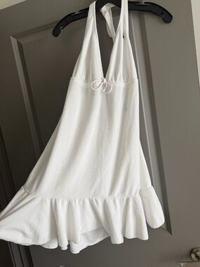 Ralph Lauren halter terry cloth dress